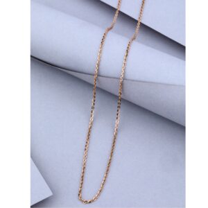 22KT Gold Simple Design Chain