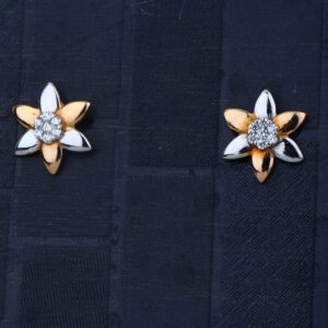 916 Gold Parity Design Earring