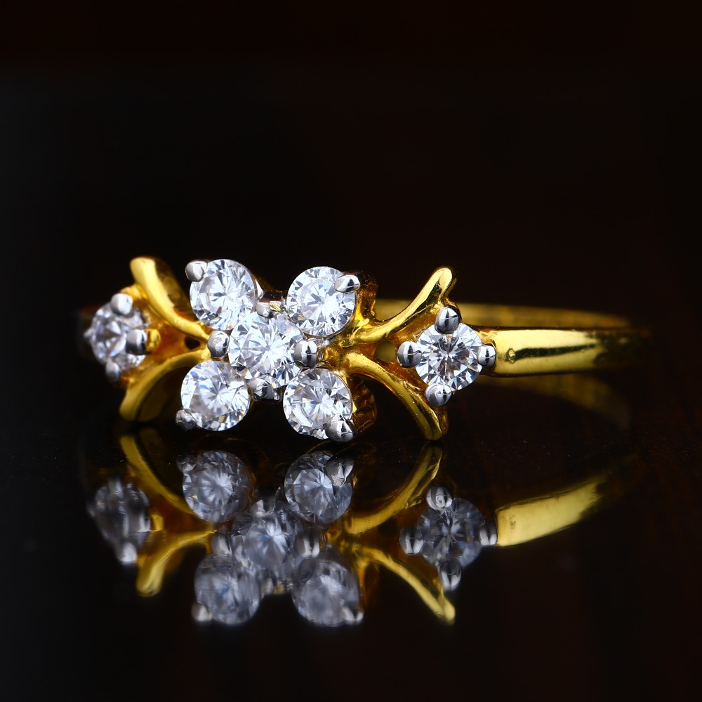 22KT Gold Hallmark Special Design For Women Ring