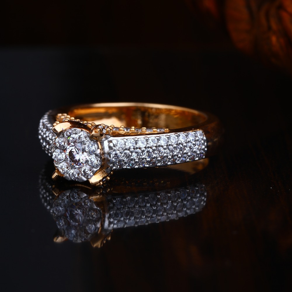 18KT Rose Gold Purely Design ring