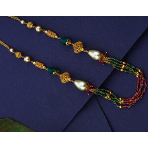 916 Gold Hallmark  Classic Mani Moti Mala