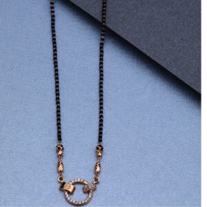 18KT Rose Gold Daily wear Mangalsutra