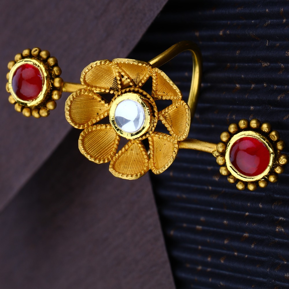 916 Gold Antique Latest Design Ring