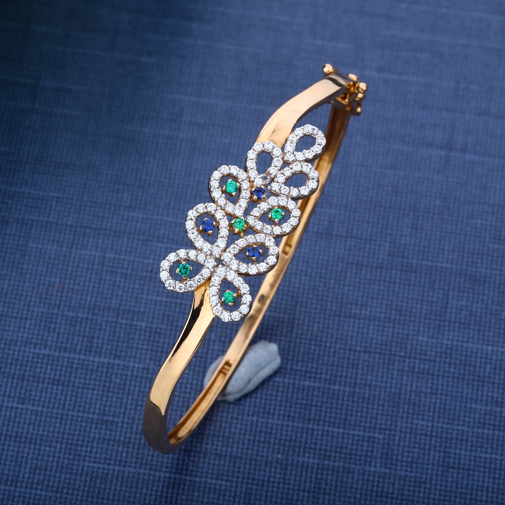 916 Gold Torque Bracelet