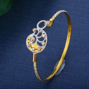 916 Hallmark Gold New shinning CZ Bracelet