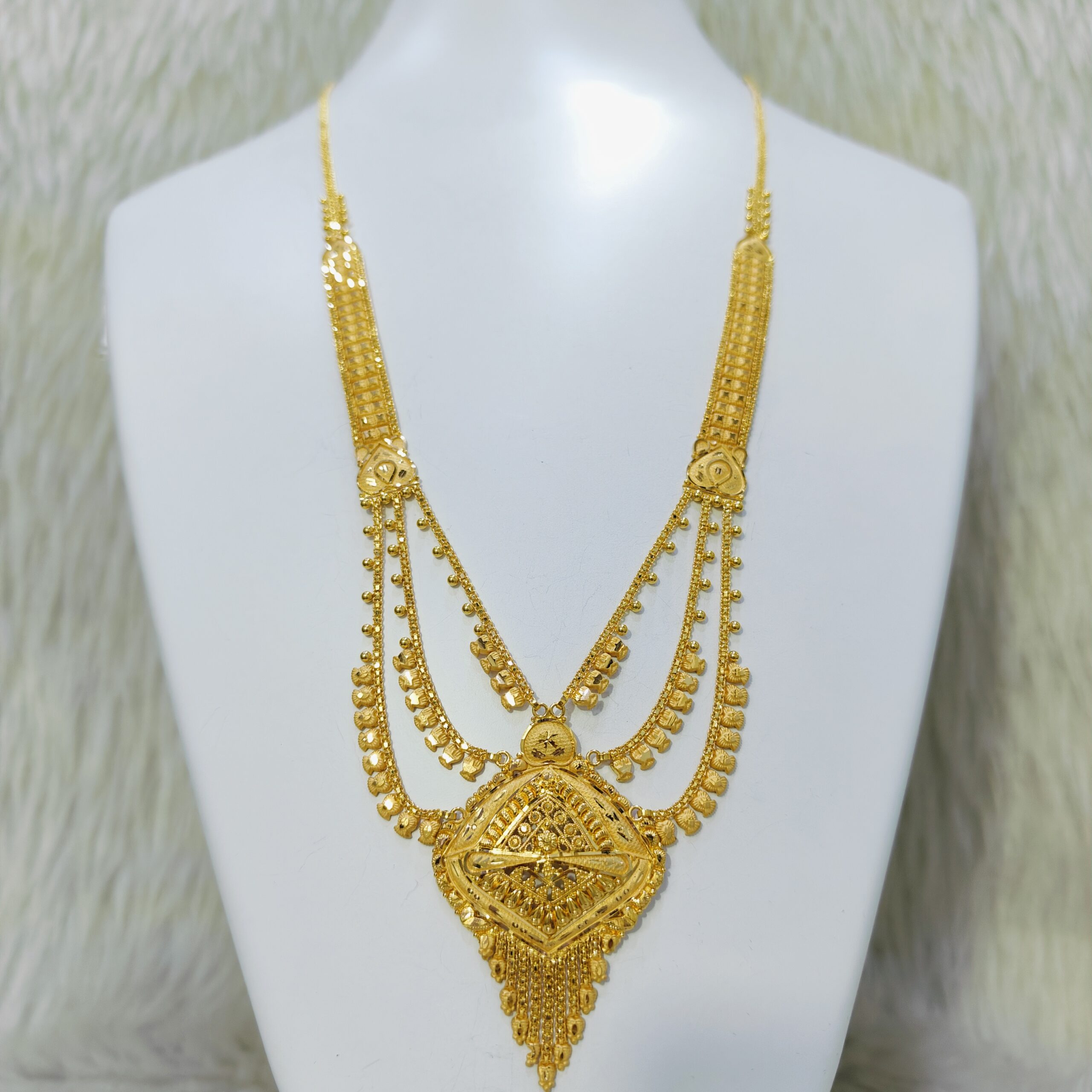 22K Gold Traditional Design Rani Haar