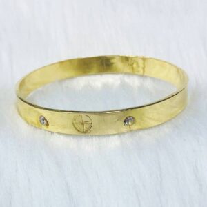 22K Gold Simple Bangles
