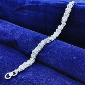 70 K Silver Charm Bracelet