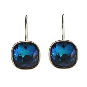 925 Silver Bermuda Blue Earring