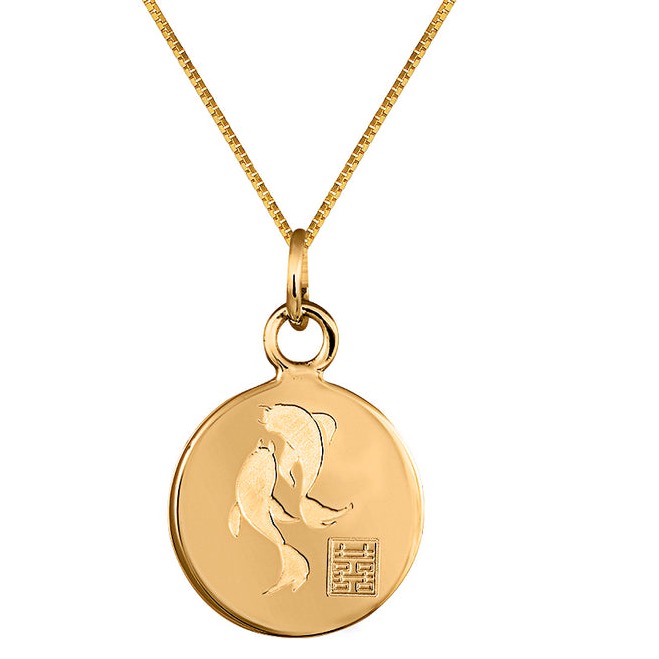 Gold Plated Blessings Pendant