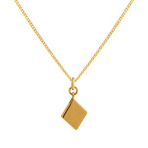 Gold Plain Necklace