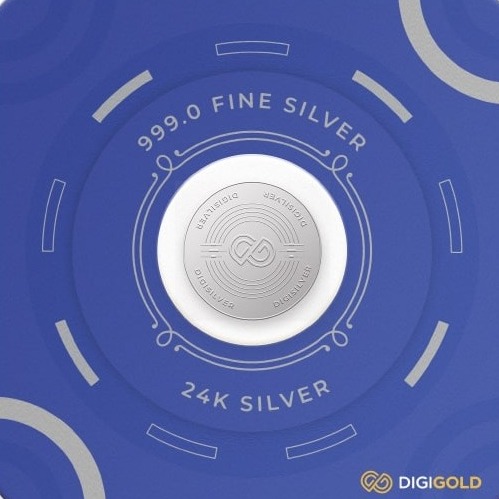 Digigold 50 gram silver coin 24k (99.9%) - Image 3