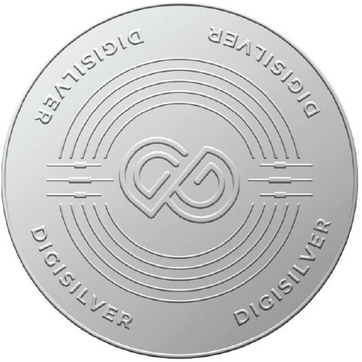 Digigold 50 gram silver coin 24k (99.9%) - Image 2