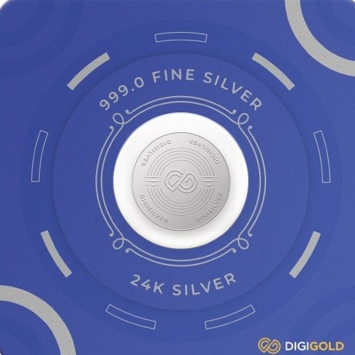 Digigold 100 gram silver coin 24k (99.9%) - Image 3