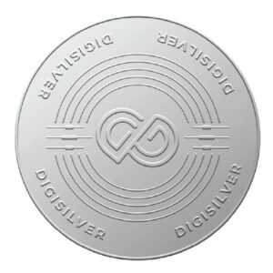 Digigold 100 gram silver coin 24k (99.9%)