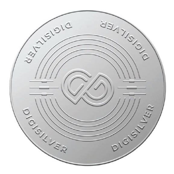 Digigold 100 gram silver coin 24k (99.9%) - Image 2