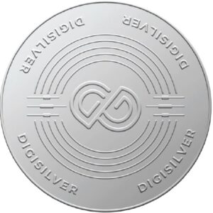 Digigold 25 gram silver coin 24k (99.9%)