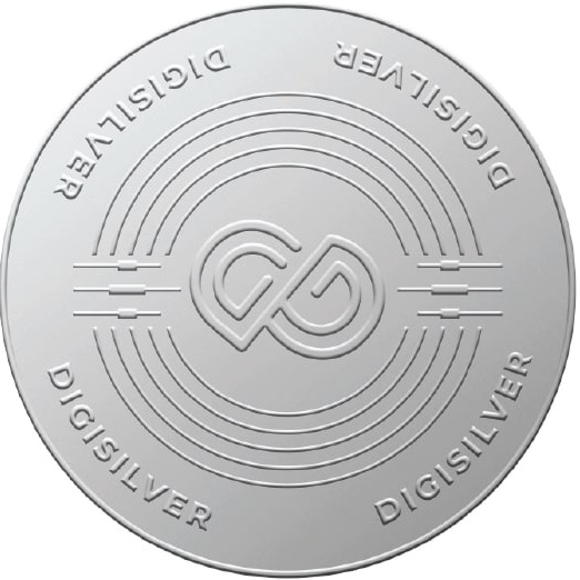 Digigold 25 gram silver coin 24k (99.9%) - Image 2