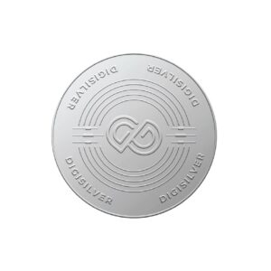 Digigold 5 gram silver coin 24k (99.9%)