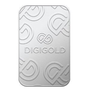Digigold 1000 gram silver mint bar 24k (99.9%)