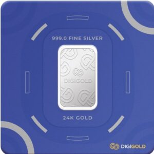 Digigold 500 gram silver mint bar 24k (99.9%)
