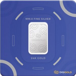 Digigold 250 gram silver mint bar 24k (99.9%)