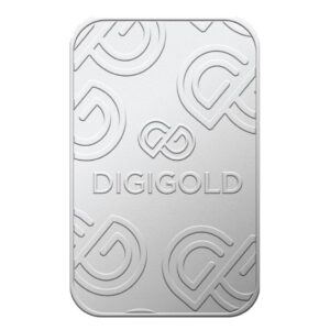 Digigold 25 gram silver mint bar 24k (99.9%)