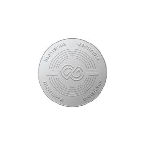 Digigold 2 gram silver coin 24k (99.9%)