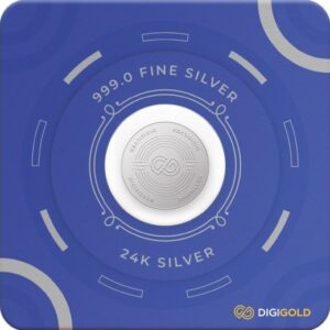 Digigold 1 gram silver coin 24k (99.9%)