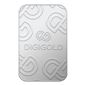 Digigold 10 gram silver mint bar 24k (99.9%)