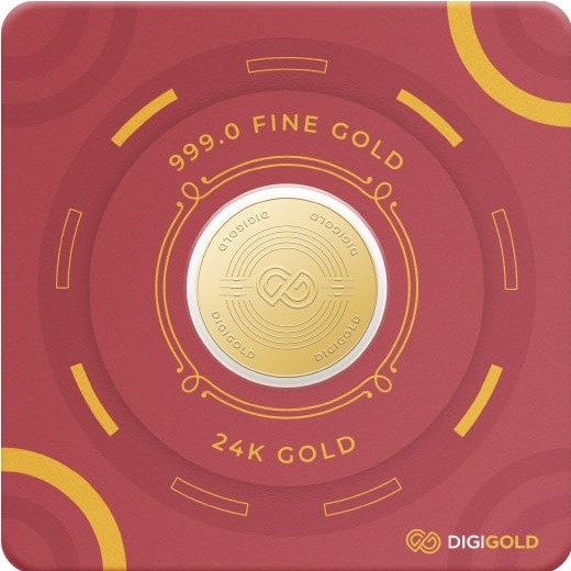 Digigold 50 gram gold coin 24k (99.9%) - Image 3