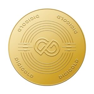 Digigold 50 gram gold coin 24k (99.9%)