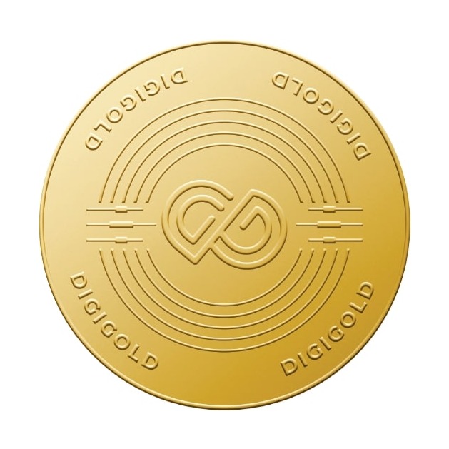 Digigold 50 gram gold coin 24k (99.9%) - Image 2