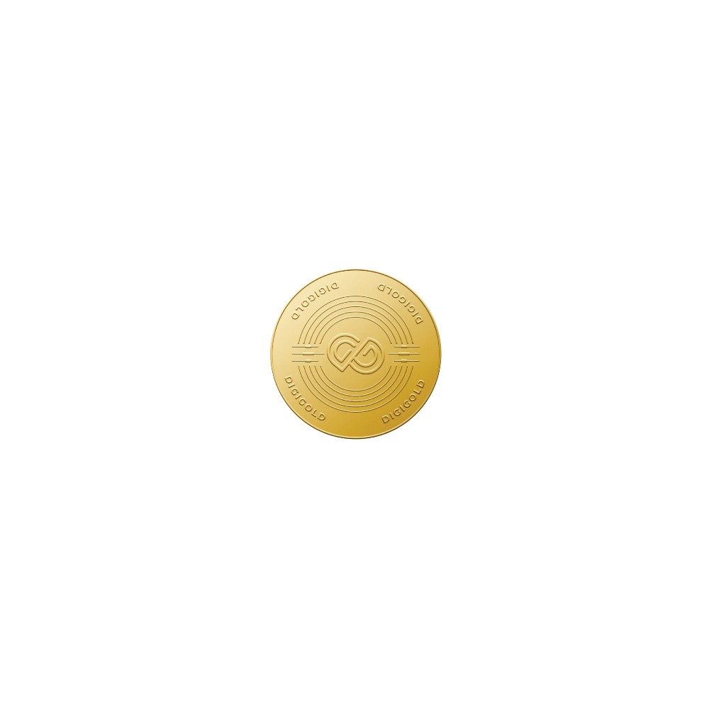 Digigold 1 gram gold coin 24k (99.9%) - Image 2