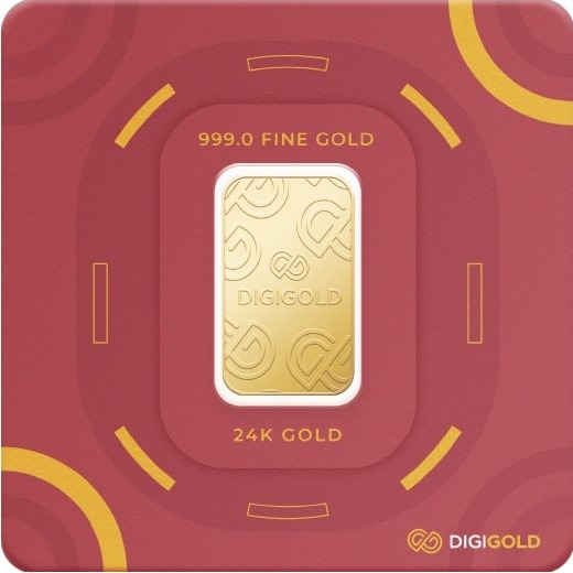 Digigold 100 gram gold mint bar 24k (99.9%) - Image 3