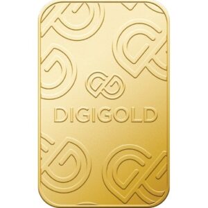 Digigold 100 gram gold mint bar 24k (99.9%)