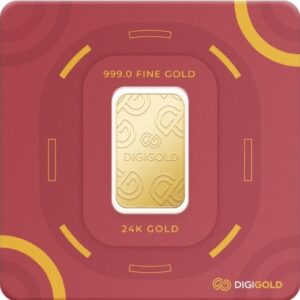 Digigold 20 gram gold mint bar 24k (99.9%)