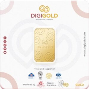 Digigold 2 gram gold mint bar 24k (99.9%)