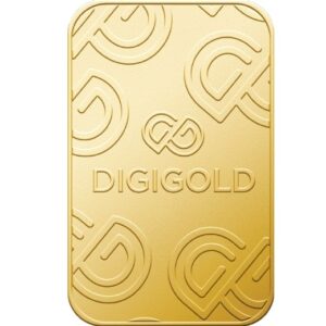 Digigold 2 gram gold mint bar 24k (99.9%)