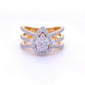 Millie Linear Diamond Ring