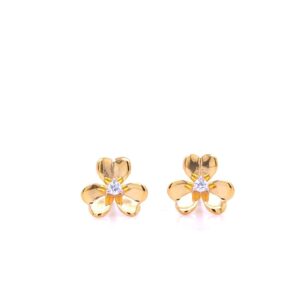 Floral Diamond Necklace Set