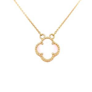 Mother of Pearl Gold Necklace Set
