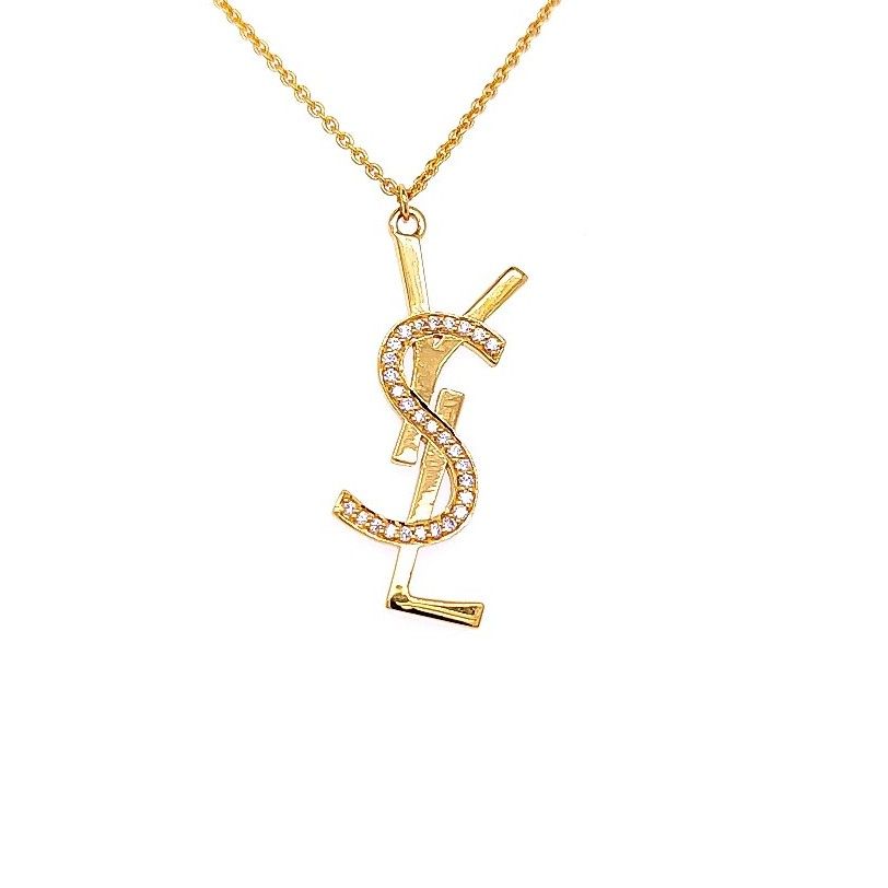 YSL Diamond Pendant