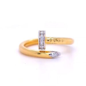 Sparky Cubic Diamond Ring