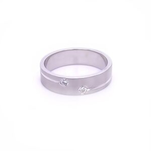 Eric platinum diamond ring