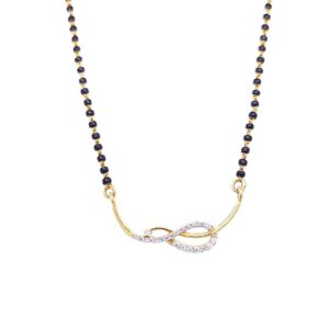 Infinity diamond mangalsutra