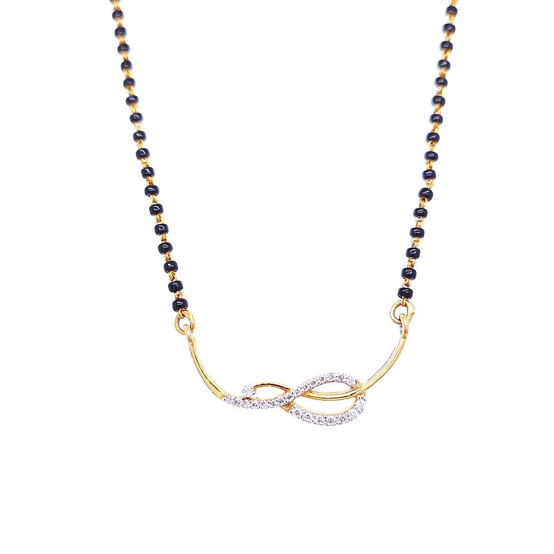 Infinity diamond mangalsutra - Image 2