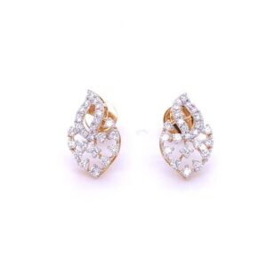 Angle Bliss diamond pendant & earring set