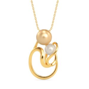 Mother Pearl Diamond Pendant