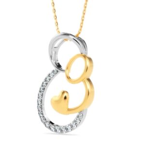 Motherly Affection diamond pendant